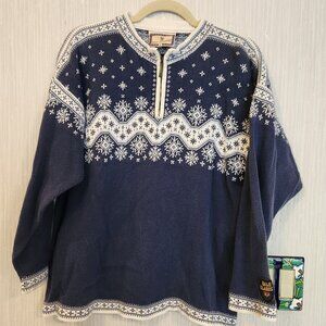 Dale of Norway Cotton Sweater Small